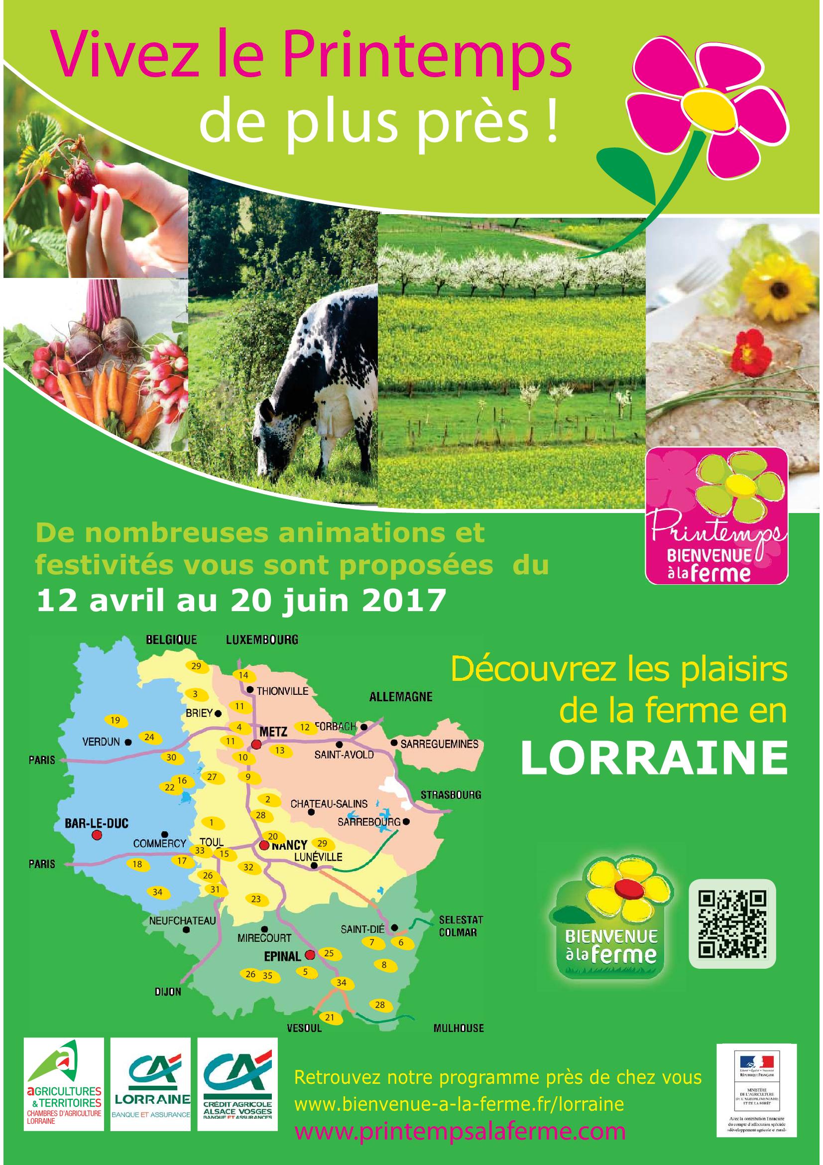 Printemps  la Ferme en Lorraine 2017